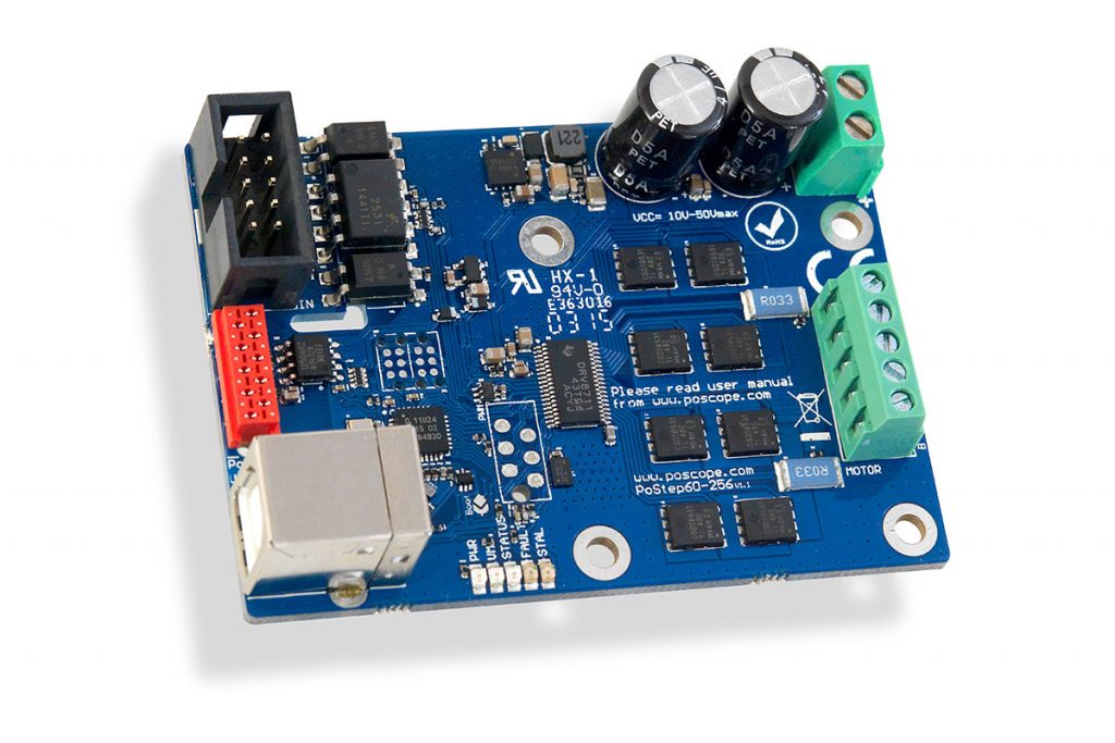 Stepper motor driver Poscope